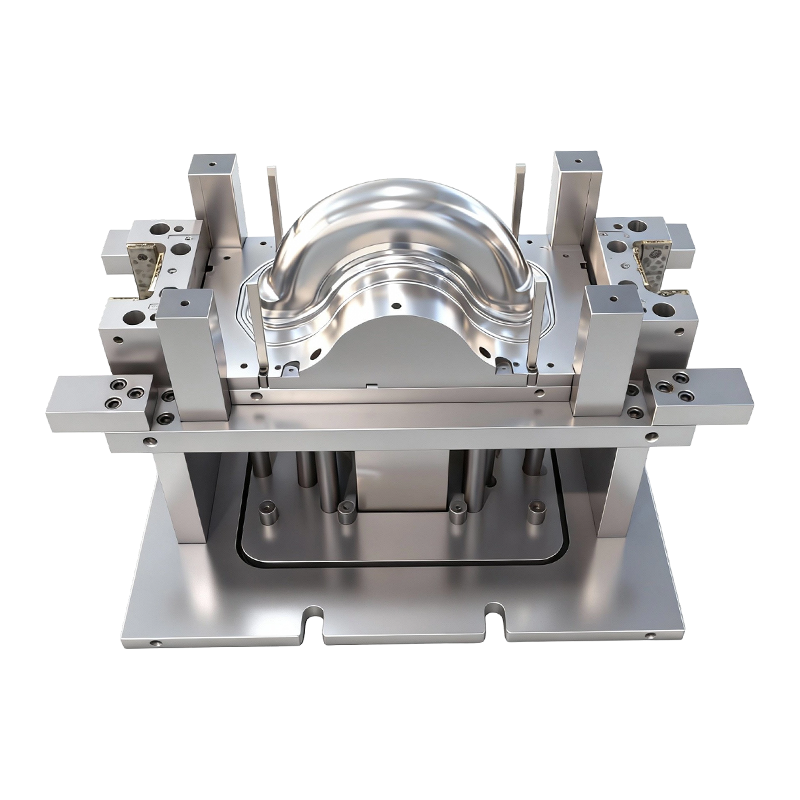 Matriță de ambutisare adâncă pentru roțile din față și din spate ale vehiculelor electrice cu două roți